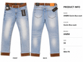 ANØM Denim Blue wash Slim Fit
