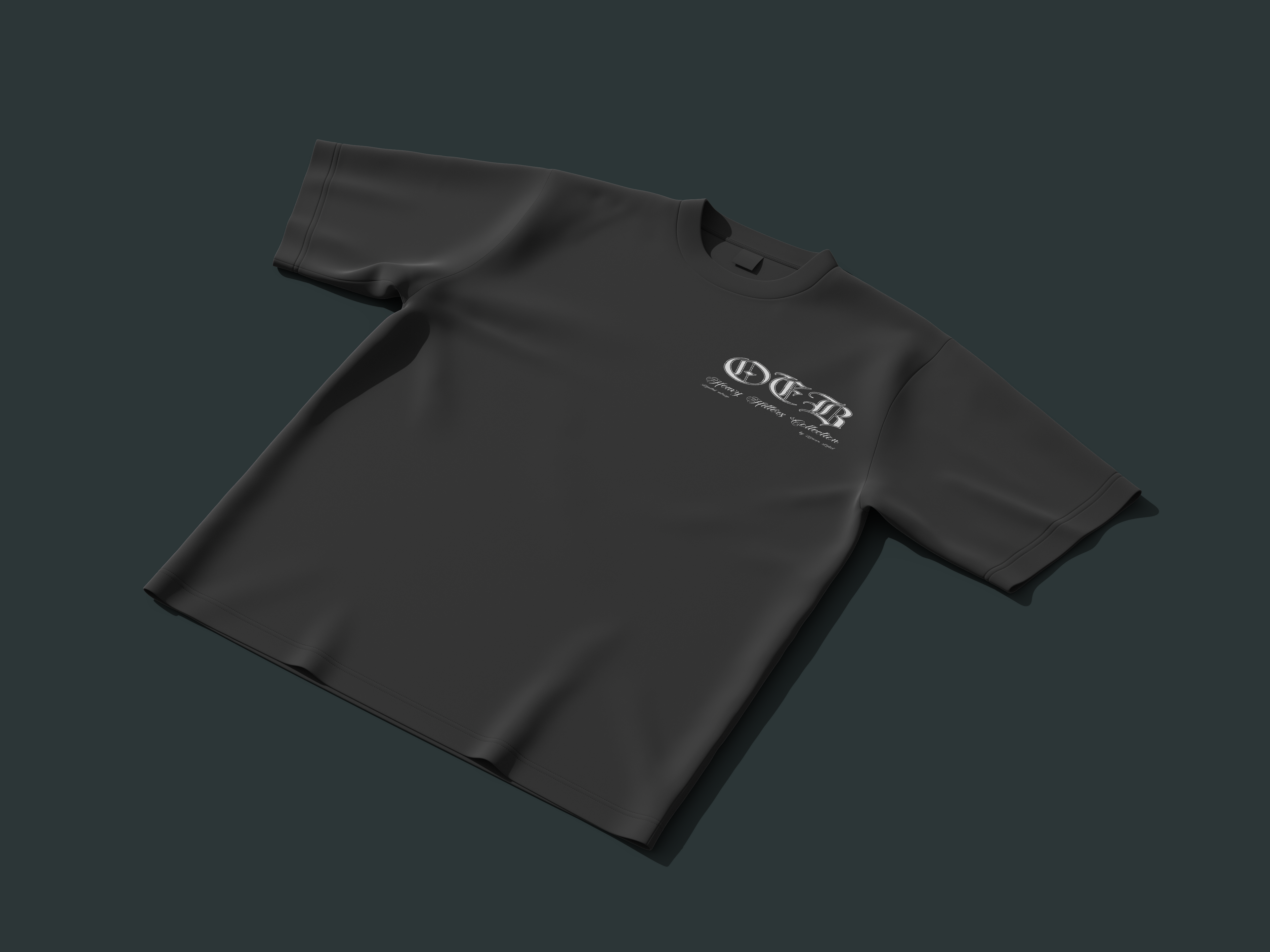 Brown Label Luxury Oversized Tee (Pre-Order) Heavy Hitter Collection 001