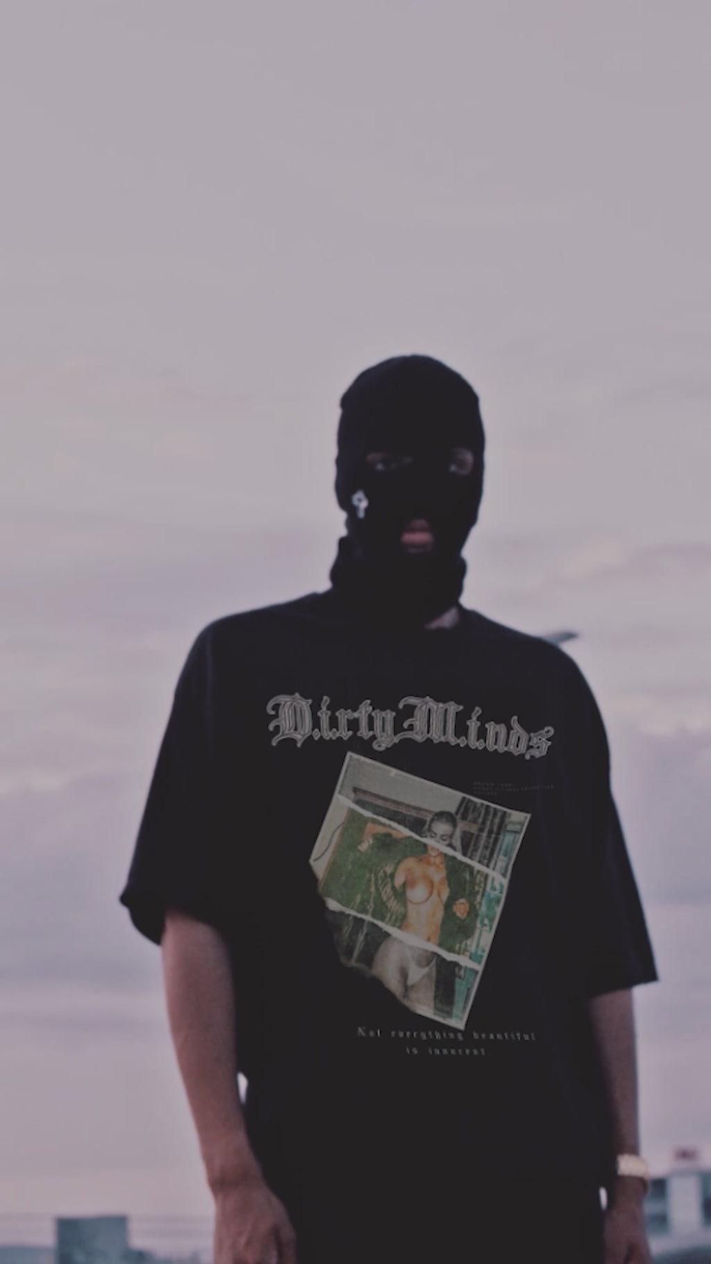 DIRTY MINDS™ Limited Release For HIM Oversized Tee